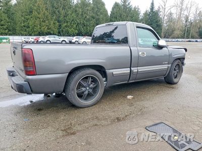 Trzecie zdjęcie samochodu z tyłu: 1999 CHEVROLET SILVERADO C1500 VIN:1GCEC14T5XZ131597 - miniatura