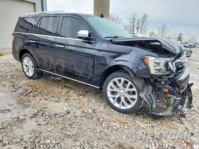 Czwarte zdjęcie samochodu z boku: 2019 FORD EXPEDITION PLATINUM VIN:1FMJU1MTXKEA68536 - miniatura
