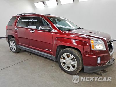 Czwarte zdjęcie samochodu z boku: 2016 GMC TERRAIN SLT VIN:2GKFLPE38G6132944 - miniatura