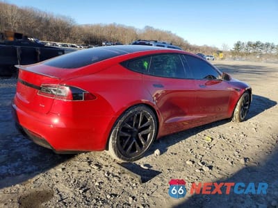 Trzecie zdjęcie samochodu z tyłu: 2022 TESLA MODEL S VIN:5YJSA1E60NF463502 - miniatura