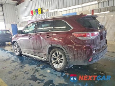 Drugie zdjęcie samochodu z przodu: 2015 TOYOTA HIGHLANDER XLE VIN:5TDKKRFH3FS081473 - miniatura