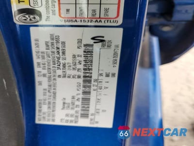 Zdjęcie 12 z 12 samochodu: 2019 FORD FIESTA SE VIN:3FADP4EJ4KM119553 - miniatura