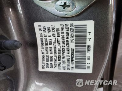 Zdjęcie 12 z 13 samochodu: 2012 HONDA CIVIC LX VIN:19XFB2F50CE065221 - miniatura