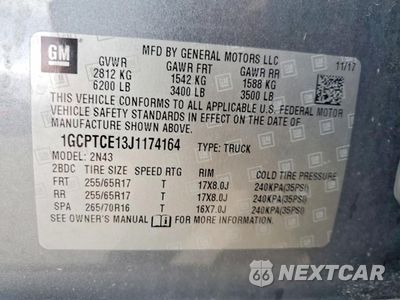 Zdjęcie 12 z 12 samochodu: 2018 CHEVROLET COLORADO LT VIN:1GCPTCE13J1174164 - miniatura