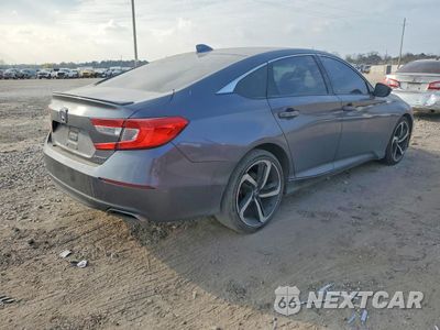 Trzecie zdjęcie samochodu z tyłu: 2020 HONDA ACCORD SPORT VIN:1HGCV1F36LA083181 - miniatura
