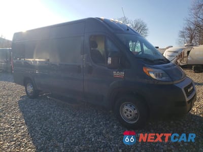 Czwarte zdjęcie samochodu z boku: 2020 RAM PROMASTER 3500 DELIVERY VAN VIN:3C6URVJG6LE144364 - miniatura