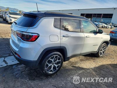 Trzecie zdjęcie samochodu z tyłu: 2025 JEEP COMPASS LIMITED VIN:3C4NJDCN7ST514273 - miniatura