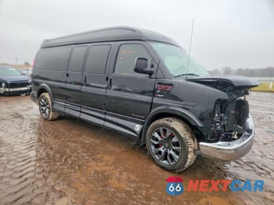 Czwarte zdjęcie samochodu z boku: 2024 CHEVROLET EXPRESS G2500 VIN:1GCWGBF75R1233398 - miniatura