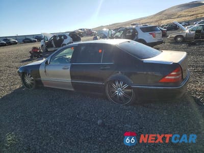Drugie zdjęcie samochodu z przodu: 2000 MERCEDES-BENZ S 430 VIN:WDBNG70J1YA070906 - miniatura