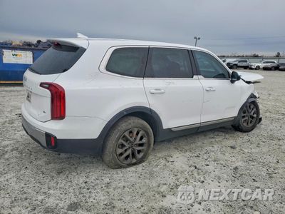 Trzecie zdjęcie samochodu z tyłu: 2023 KIA TELLURIDE LX VIN:5XYP2DGC1PG364786 - miniatura