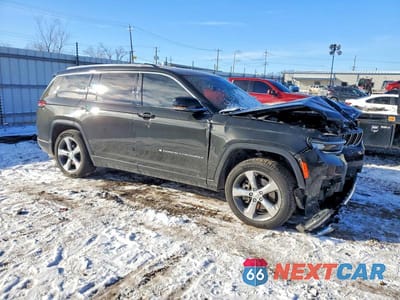 Czwarte zdjęcie samochodu z boku: 2022 JEEP GRAND CHEROKEE L LIMITED VIN:1C4RJKBG2N8563361 - miniatura