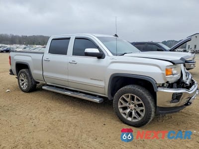 Czwarte zdjęcie samochodu z boku: 2015 GMC SIERRA K1500 SLT VIN:3GTU2VECXFG194813 - miniatura