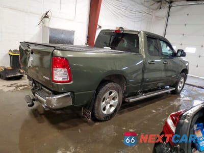 Trzecie zdjęcie samochodu z tyłu: 2021 RAM 1500 BIG HORN VIN:1C6SRFBT8MN687561 - miniatura