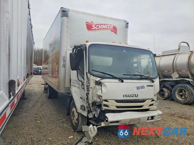 Czwarte zdjęcie samochodu z boku: 2019 ISUZU NPR HD BOX TRUCK VIN:54DC4W1B2KS813170 - miniatura