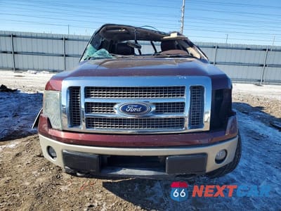 Piąte zdjęcie samochodu w środku: 2010 FORD F150 SUPERCREW VIN:1FTFW1EV4AKA81559 - miniatura