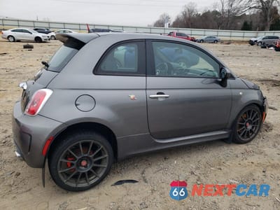Trzecie zdjęcie samochodu z tyłu: 2012 FIAT 500 ABARTH VIN:3C3CFFFH2CT359695 - miniatura