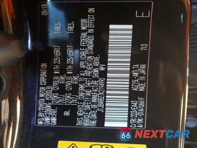 Zdjęcie 13 z 13 samochodu: 2019 LEXUS NX 300 BASE VIN:JTJBARBZ7K2194990 - miniatura