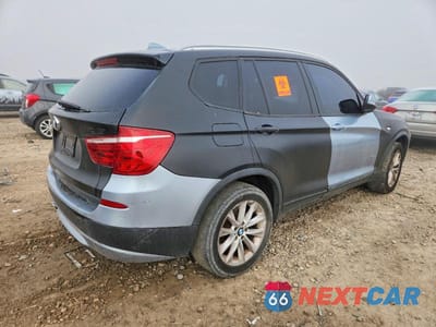 Trzecie zdjęcie samochodu z tyłu: 2014 BMW X3 XDRIVE28I VIN:5UXWX9C59E0D25241 - miniatura