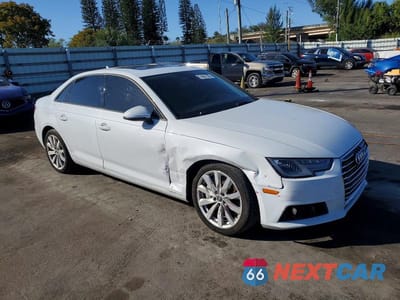 Czwarte zdjęcie samochodu z boku: 2017 AUDI A4 PREMIUM VIN:WAUGNAF48HN020296 - miniatura