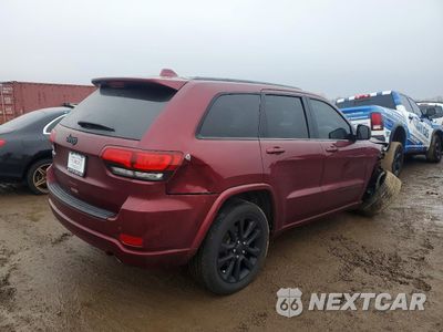 Trzecie zdjęcie samochodu z tyłu: 2021 JEEP GRAND CHEROKEE LAREDO VIN:1C4RJFAG8MC514928 - miniatura