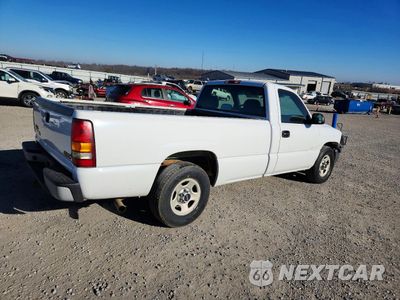 Trzecie zdjęcie samochodu z tyłu: 2002 GMC NEW SIERRA C1500 VIN:1GTEC14W02Z212297 - miniatura