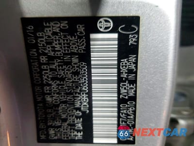 Zdjęcie 13 z 13 samochodu: 2016 TOYOTA PRIUS TWO VIN:JTDKBRFU6G3503509 - miniatura