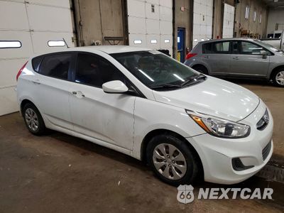Czwarte zdjęcie samochodu z boku: 2015 HYUNDAI ACCENT GS VIN:KMHCT5AE8FU211830 - miniatura