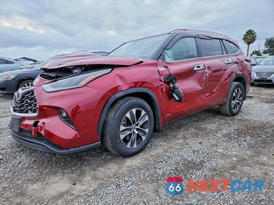 2025 TOYOTA HIGHLANDER HYBRID XLE 5TDKBRCH7SS669729 - główne zdjęcie licytacji z USA - miniatura