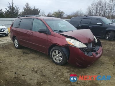Czwarte zdjęcie samochodu z boku: 2010 TOYOTA SIENNA CE VIN:5TDKK4CC3AS339267 - miniatura