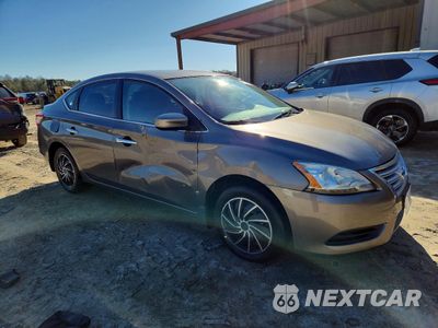 Czwarte zdjęcie samochodu z boku: 2015 NISSAN SENTRA S VIN:3N1AB7AP6FL672758 - miniatura