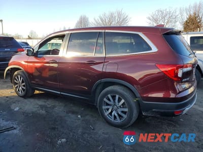 Drugie zdjęcie samochodu z przodu: 2021 HONDA PILOT EXL VIN:5FNYF6H54MB080060 - miniatura