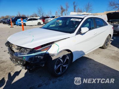 2023 HYUNDAI ELANTRA LIMITED KMHLN4AJ7PU083728 - główne zdjęcie licytacji z USA - miniatura