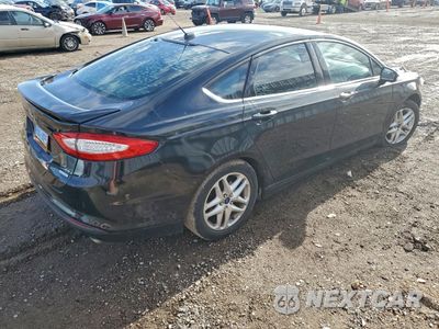 Trzecie zdjęcie samochodu z tyłu: 2016 FORD FUSION SE VIN:3FA6P0H73GR387666 - miniatura