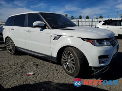 Czwarte zdjęcie samochodu z boku: 2017 LAND ROVER RANGE ROVER SPORT HSE VIN:SALWR2FV6HA176189 - miniatura