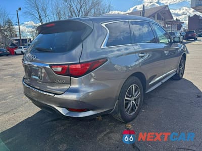 Czwarte zdjęcie samochodu z boku: 2017 INFINITI QX60 VIN:5N1DL0MM5HC525101 - miniatura