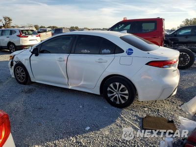 Drugie zdjęcie samochodu z przodu: 2020 TOYOTA COROLLA LE VIN:JTDEBRBE7LJ015753 - miniatura