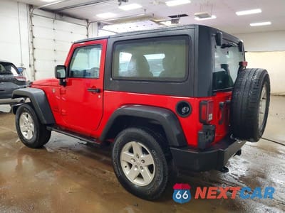 Drugie zdjęcie samochodu z przodu: 2017 JEEP WRANGLER SPORT VIN:1C4AJWAG7HL668677 - miniatura