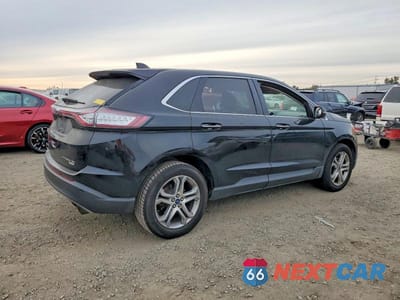 Trzecie zdjęcie samochodu z tyłu: 2017 FORD EDGE TITANIUM VIN:2FMPK3K95HBB21070 - miniatura