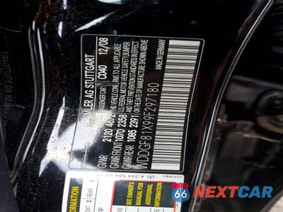 Zdjęcie 12 z 12 samochodu: 2009 MERCEDES-BENZ C 300 4MATIC VIN:WDDGF81X99F297180 - miniatura