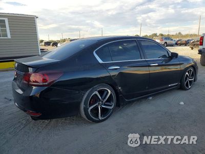 Trzecie zdjęcie samochodu z tyłu: 2017 HONDA ACCORD SPORT VIN:1HGCR2F53HA121730 - miniatura