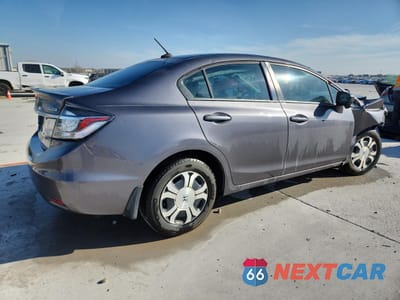 Trzecie zdjęcie samochodu z tyłu: 2015 HONDA CIVIC HYBRID L VIN:19XFB4F35FE000797 - miniatura