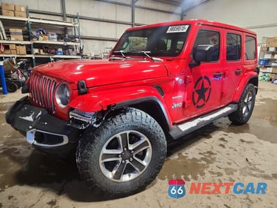 2022 JEEP WRANGLER UNLIMITED SAHARA 1C4HJXEN0NW268855 - główne zdjęcie licytacji z USA - miniatura