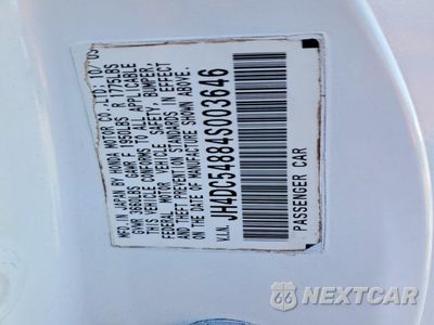 Zdjęcie 12 z 13 samochodu: 2004 ACURA RSX VIN:JH4DC54884S003646 - miniatura