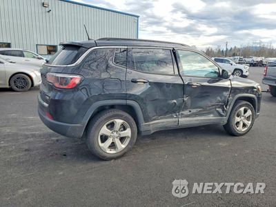 Trzecie zdjęcie samochodu z tyłu: 2021 JEEP COMPASS LATITUDE VIN:3C4NJDBB3MT500249 - miniatura