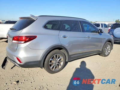 Trzecie zdjęcie samochodu z tyłu: 2017 HYUNDAI SANTA FE SE VIN:KM8SM4HF5HU228802 - miniatura