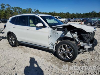 Czwarte zdjęcie samochodu z boku: 2022 BMW X3 SDRIVE30I VIN:5UX43DP02N9N06274 - miniatura