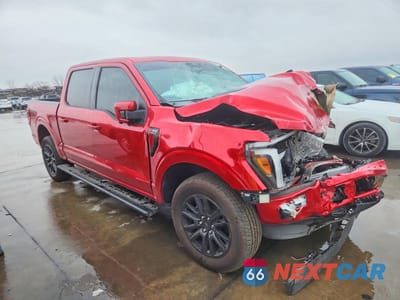 Czwarte zdjęcie samochodu z boku: 2025 FORD F150 PLATINUM VIN:1FTFW7L87SFA42135 - miniatura