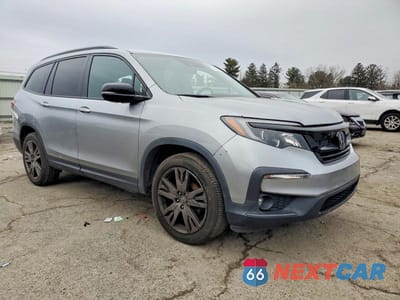 Czwarte zdjęcie samochodu z boku: 2022 HONDA PILOT SPORT VIN:5FNYF6H33NB053884 - miniatura