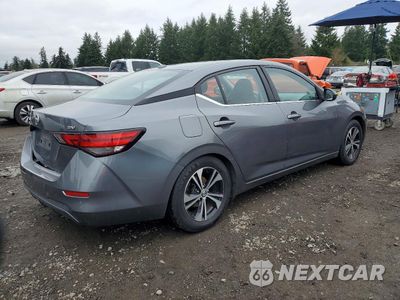 Trzecie zdjęcie samochodu z tyłu: 2021 NISSAN SENTRA SV VIN:3N1AB8CV8MY224281 - miniatura