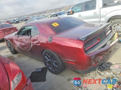 Drugie zdjęcie samochodu z przodu: 2022 DODGE CHALLENGER SXT VIN:2C3CDZAGXNH160394 - miniatura